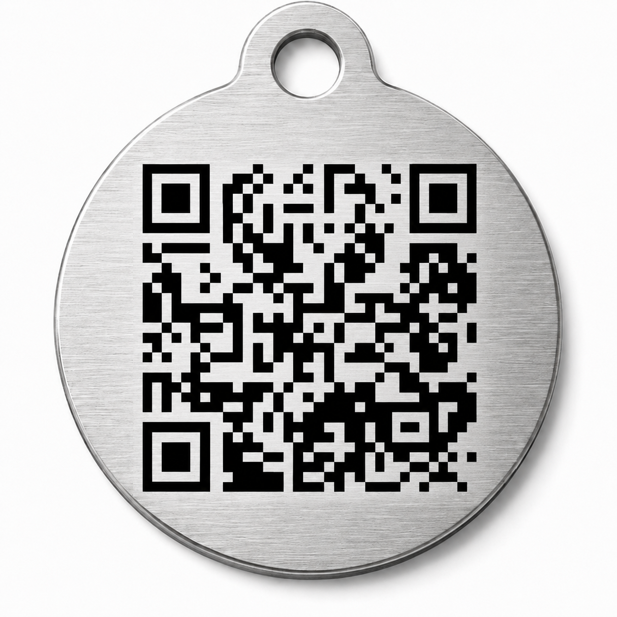 LoveTag Pet redonda con QR
